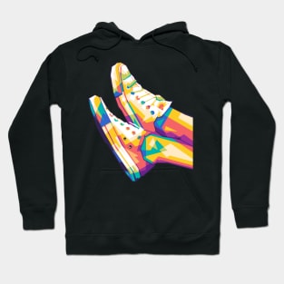 pop art shoes Hoodie